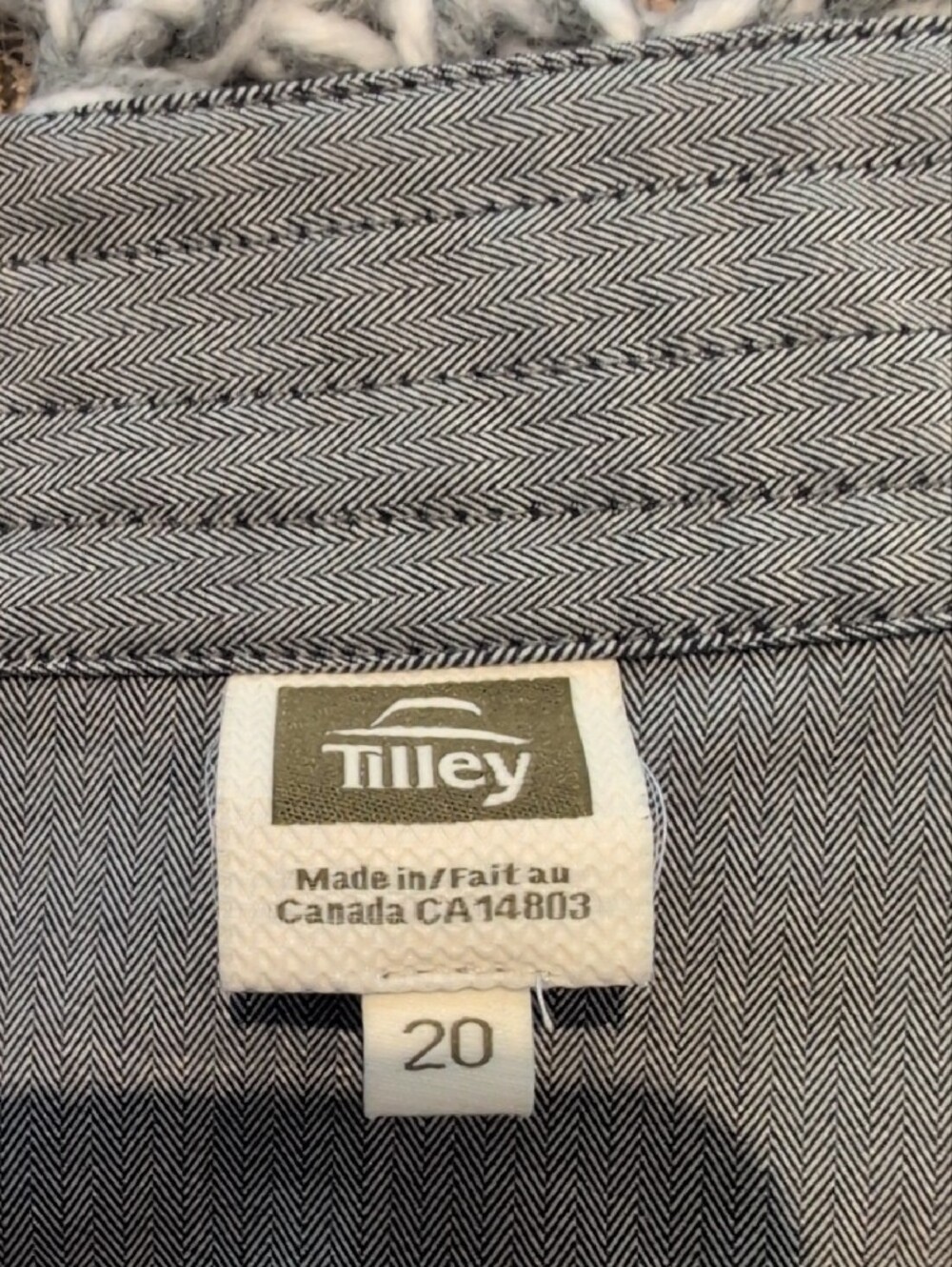 473 - NWOT Tilley Gray A-Line Skirt , Coastal Chic Travel Capsule Quiet Luxury - Picture 3 of 9